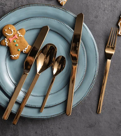 Soup Spoon – (Antique champagne)