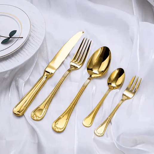 Dessert Spoon – (Gold Antique champagne)
