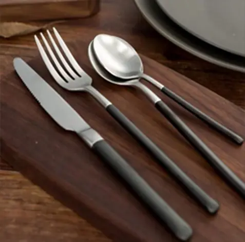 Dessert Fork – ( All black mirror finish/brushed finish)(stainless steel)