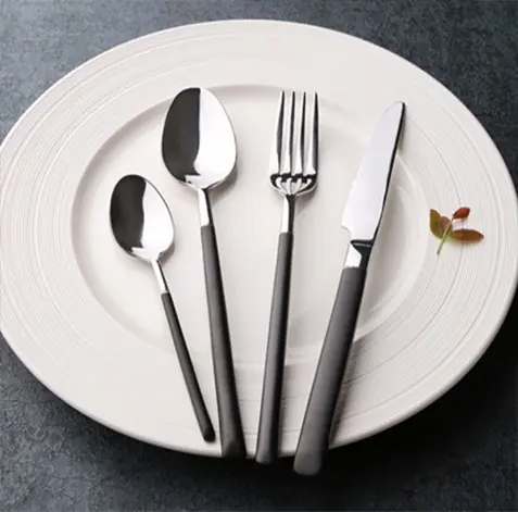 Cake Fork – ( All black mirror finish/brushed finish)(stainless steel)